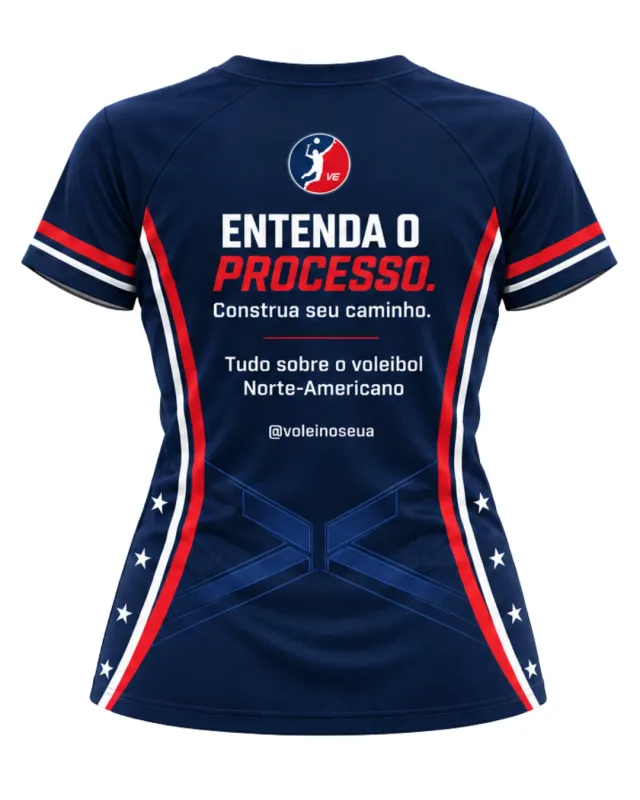 Camiseta oficial, costas: Entenda o processo. Construa seu caminho.